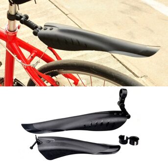 4 Kleuren 2 Stuks Fiets Voor & Achter Spatlap Spatbord Fenders Set Duurzaam Mountain Road Fietsen spatborden 05