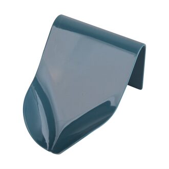 4 Kleuren Geen Boren Opbergdoos Rack Plank Zeep Lade Houders Wandmontage Zelfklevende Zeep Spons Gerechten Badkamer Accessoires blauw