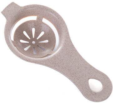 4 Kleuren Plastic Ei Separator Wit Yolk Sifting Home Keuken Chef Eetkamer Koken Gadget Voor Huishoudelijke Keuken Ei Gereedschappen Beige