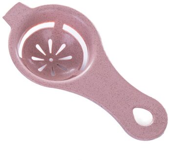 4 Kleuren Plastic Ei Separator Wit Yolk Sifting Home Keuken Chef Eetkamer Koken Gadget Voor Huishoudelijke Keuken Ei Gereedschappen Roze