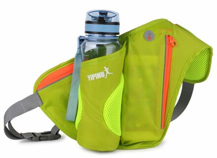 4 Kleuren Vrouwen Mannen Running Riem Tassen Jogging Fietsen Taille Verpakking Sport Runner Zak Fles Water Houder groen