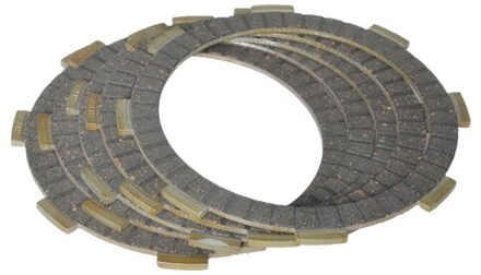 4 Kolom Clutch (5 Pcs Wrijving Platen + 4 Stuks Iron Disc) set Voor Honda CG125 Cg 125 156FMI Vervanging 5stk Bakelite