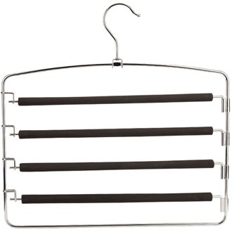 4 Lagen Hanger Opslag Rack Multifunctionele Broek Hangers Houders Broek Kleerhanger Space Saver Kast Closet Organizer