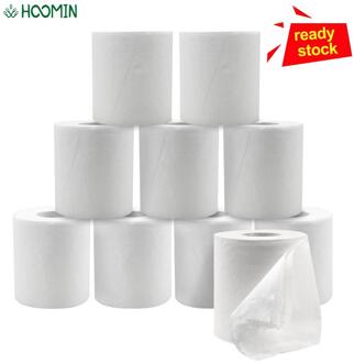 4 Lagen Papier Handdoeken 1 Roll Tissue Roll Huidvriendelijke Papieren Handdoeken Badkamer Papierrol Zachte Tissue