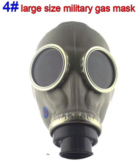 4# large size respirator gas mask classic style pesticide paint full face respirators industrial safety chemical gas mask