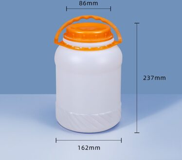 4 Liter Food Grade Hdpe Plastic Emmer Met Innerlijke Cover Home Storage Container Voor Voedsel Vloeistof Lotion Lekvrij Emmer