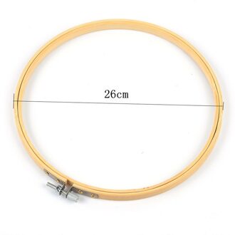 4 maat 18-26CM Bamboe Frame Embroidery Hoop Ring DIY Needlecraft Kruissteek Machine Ronde Loop Hand Huishouden naaien Gereedschap