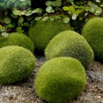 4 Maten Kunstmatige Foam Green Moss Planten Decoraties Creatieve Huis Tuin Gazon Floor Versieringen Home Decoraties Levert L x10CM