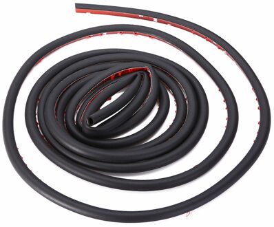 4 Meter 13FT D Vorm Type Auto Weer Strip Universele Auto Deur Frame Venster Rubberen Afdichting Hollow Strip Weer Strip zwart