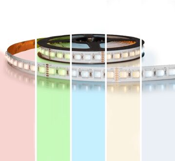 4 meter RGBWW led strip pro met 384 leds - losse strip