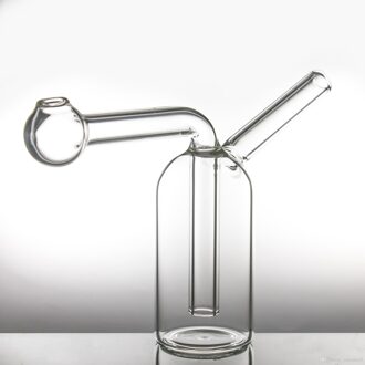 4 "Mini Glazen Vaas Met Bubble Handvat