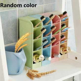 4 mobiele Desktop Organizer Opbergdoos Huishoudelijke Diversen Houder Briefpapier Lade Cosmetische Lade Home Office Opslaan Willekeurige Kleur