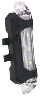 4 Modes Led Fiets Light Fiets Fietsen Voor Achter Achterlicht Lamp Usb Oplaadbare Mountainbike Veiligheidswaarschuwing Licht 02