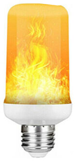 4 Modi Led Fire Effect E12 E14 B22 E27 Led-lampen Magnetische Vlam Lamp Met Afstandsbediening Usb Opgeladen tafel Nachtverlichting E26