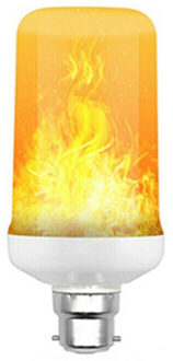 4 Modi Led Fire Effect E12 E14 B22 E27 Led-lampen Magnetische Vlam Lamp Met Afstandsbediening Usb Opgeladen tafel Nachtverlichting