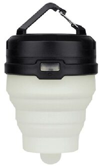 4 modi Verstelbare Mini LED Camping Lantaarns Licht Voor Wandelen Camping Vissen Noodsituaties Stroomuitval Magneet Opknoping Lamp zwart