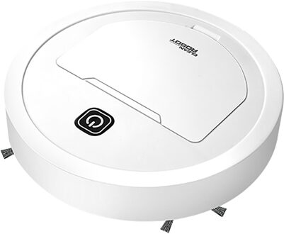 4 # Multifunctionele Robot Stofzuiger Reinigingsmachine Intelligente Opladen Stofzuiger Drie-In-een Vegen machine wit
