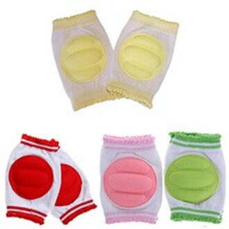 4 paar Baby Kniebeschermers voor Kruipen Leuke Ademend Verstelbare Elastische Baby Kniebeschermers Knie Elleboog Pads Kruipen Veiligheid Protector