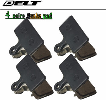 4 Paar Fiets Disc Bike Brake Pad Voor Xt/R M985 988 Deore M785 Slx 666 675 Deore M615 alfine R517 R515 Semi-Metallic