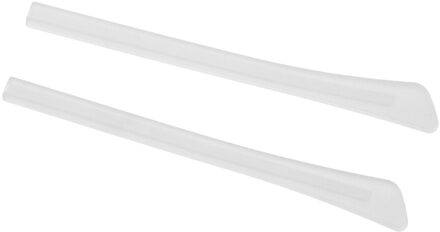 4 Paar Unisex Bril Anti Slip Oorhaak Zonnebril Slip Sets Glazen Been Sets Siliconen Tempel Tip Houder Haak Bril accessoire wit