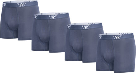 4-pack boxers Blauw - M