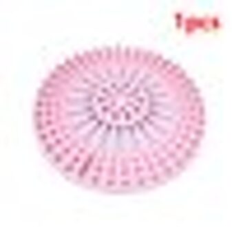 4 Pack Douche Haar Filter Sink Drain Hair Stopper Catcher Douche Putdeksels Badkamer Accessoires Bad Riool Gootsteenzeefje 1stk roze