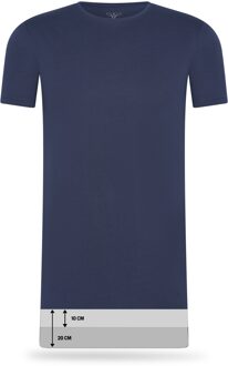 4-pack t-shirts - maat 2XL Blauw