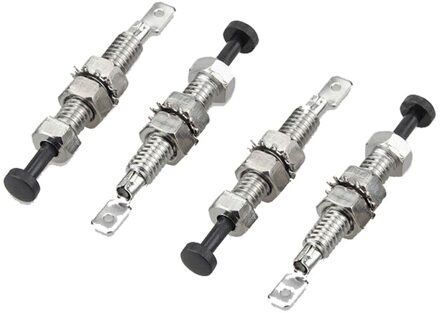 4 pack Universele Kap Pin Trigger Schroef Schakelaar 70mm Lengte Auto Motor Schakelaar
