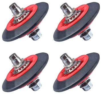 4 Pack Van 4581EL2002C Droger Drum Roller Assembly Fit Voor Lg, Kenmore, Ge Vervangen Deel 4581EL3001C, PS8260240