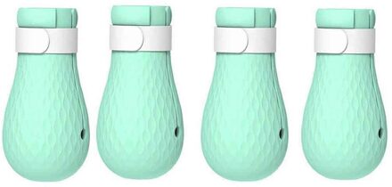 4 Pc Anti-Kras Kat Voet Schoenen Siliconen Huisdier Klauwen Covers Voor Baden Scheren Verstelbare Katten Voeten Klauw Cover beschermende Laarzen