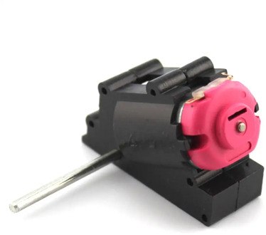 4 pcs 45*22*29mm Double Shaft Bevel Angle Gear Motor Suit Worm Reducer 3-6V DIY Parts