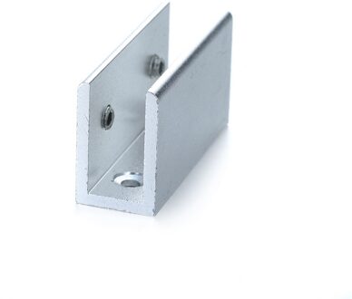 4 Pcs 5-8 Mm Aluminium Space Vierkante Klem Houder Beugel Clip Voor Glas Plank Leuningen