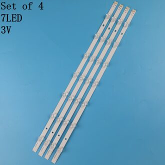 4 Pcs * 7Leds 630Mm Led Backlight Strip Voor 32LS3450 32LS315H Lg Innotek 32 "Nde Array-0.1-7LED-REV0.2 REV0.4 331537502