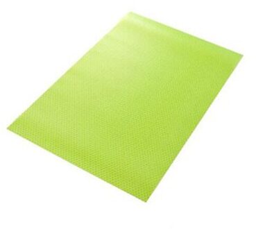 4 Pcs/8 Pcs Koelkast Matten 45X29 Cm Antislip Waterdichte Koelkast Pad Pre-Cut koelkast Planken Liner Tafel Mat groen / 4stk