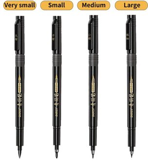 4 Pcs Baoke Art Beginner Mooie Pen Markeerstift Schilderen Zachte Pen Art Pen Voor Kalligrafie Studenten Zachte Penpunt, inkt Kan Worden Toegevoegd 4 stk