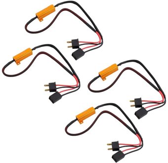4 Pcs H7 Led Load Weerstanden Led Koplamp Lamp 6 Ohm Weerstand Auto Led Decoder
