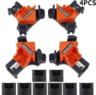 4 Pcs Houtbewerking Hoek Clip 90 Graden Haakse Clamp Bevestiging Clips Fotolijst Hoek Klem Meubels Repaire Hand Tool