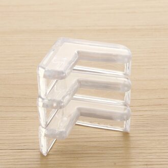 4/Pcs Kind Veiligheid Transparante Anti-Collision Hoek Strip Verdikte Tafel Hoek Anti-Collision Bescherming Strip