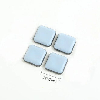 4 Pcs/Lot 22*22mm Protection Furniture Sliding Pad, Self-adhes , Table, Chair, Foot Convenient To Move