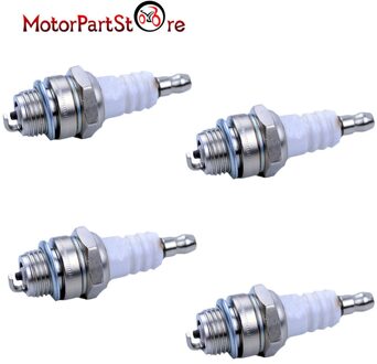 4 Pcs Motorfiets Bougie Vervangt Voor BM6A 5921 Bosch WS8E 7543 Kampioen CJ8 843 D10