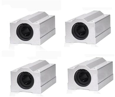 4 Pcs SCS6UU SCS8UU SCS10UU SCS12UU SCS13UU SCS16UU SCS20UU Linear Ball Bearing Block Cnc Router