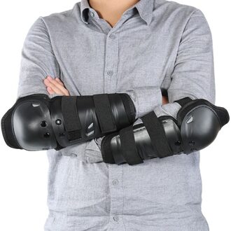 4 pcs Unisex Knie Elleboog Guard Kit voor RC Fiets Skate Ski Uitstekende Volwassen Elleboog Knie Beschermende kleding Sport Bescherming complete Set