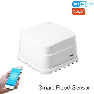 4 pcs WiFi Smart tuya water leakage sensor agua smart life Flood Overflow Detector Alert Security Alarm APP instant push siren