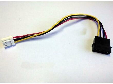 4-Pin Floppy FDD Female to 4-Pin IDE Male Power Cable,15cm - small