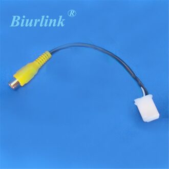4 Pin Male Connector Radio Back Up Reverse Camera Rca Input Plug Kabel Adapter Voor Toyota
