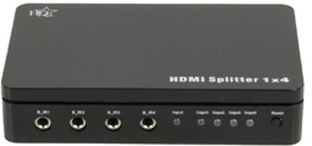 4 Poorts HDMI-splitter (3D)