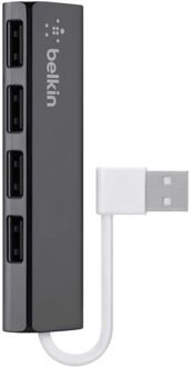 4 poorts Slim USB 2.0 Travel hub