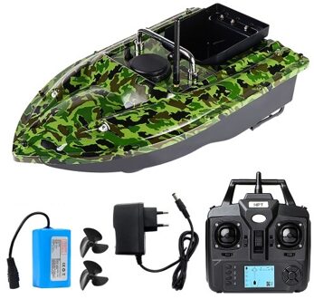 4 Positioning Points GPS Fishing Bait Boat with Single Bait Containers Automatic Bait Boat with Remote Control 3.3lb Load 5200mAh Battery