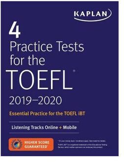 4 Practice Tests for the TOEFL 2019-2020