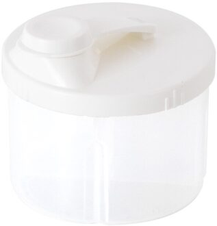 4 Raster Draagbare Babyvoeding Opbergdoos Essentiële Granen Baby Melkpoeder Doos Peuter Kids Snacks Container wit